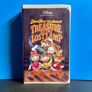 DuckTales the Movie: Treasure of the Lost Lamp (VHS, 1991) Disney Clamshell